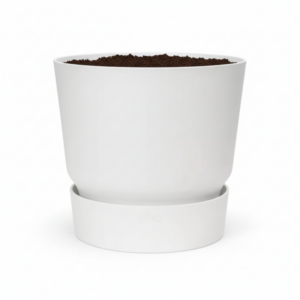 Elho greenville round 30 cm white - D20cm pot